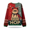 Portland Frog No Hope Without Hop Ugly Christmas Sweater 3