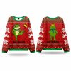 Portland Frog No Kings Protest Ugly Christmas Sweater