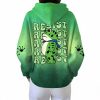 Portland Frog Resist Gradient Ribbed Hoodie 3