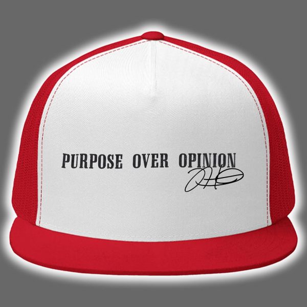 Purpose Over Opinion Jalen Hurts Signature Hat