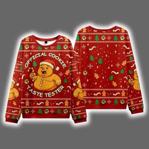Cookie Taste Tester Ugly Christmas Sweater