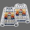 Raccoon Drinking Beer Ugly Christmas Sweater
