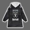Raiders Nation Crosby 98 Unisex Blanket Hoodie 2