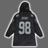 Raiders Nation Crosby 98 Unisex Blanket Hoodie 3