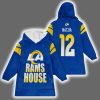Rams House Nacua 12 Unisex Blanket Hoodie