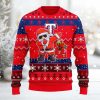 Rangers Dabbing Santa Claus Ugly Christmas Sweater 2
