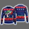 Rangers Grnch Hand Ugly Christmas Sweater