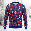 Rangers Santa Claus Snowman Ugly Christmas Sweater 2