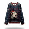 Rat Holiday Cheer Ugly Christmas Sweater 2
