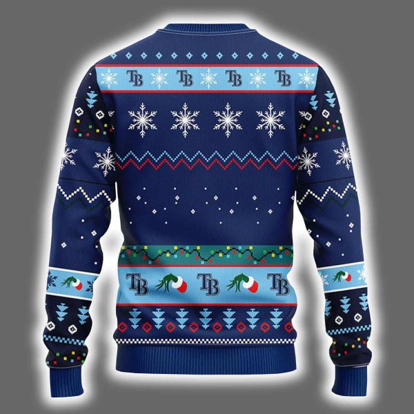Rays Grnch Hand Ugly Christmas Sweater 3