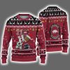 Razorbacks Football HO HO HO Ugly Christmas Sweater