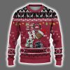 Razorbacks Football HO HO HO Ugly Christmas Sweater 2
