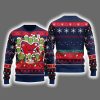 Red Sox 12 Grnch Xmas Day Ugly Christmas Sweater