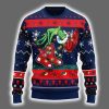 Red Sox Grnch Hand Ugly Christmas Sweater 2