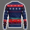 Red Sox Grnch Hand Ugly Christmas Sweater 3