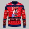 Red Sox HoHoHo Mickey Christmas Ugly Sweater
