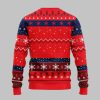 Red Sox HoHoHo Mickey Christmas Ugly Sweater1