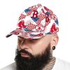 Red Sox Patriotic US Flag Classic Cap 2
