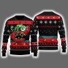 Reds Grnch Hand Ugly Christmas Sweater