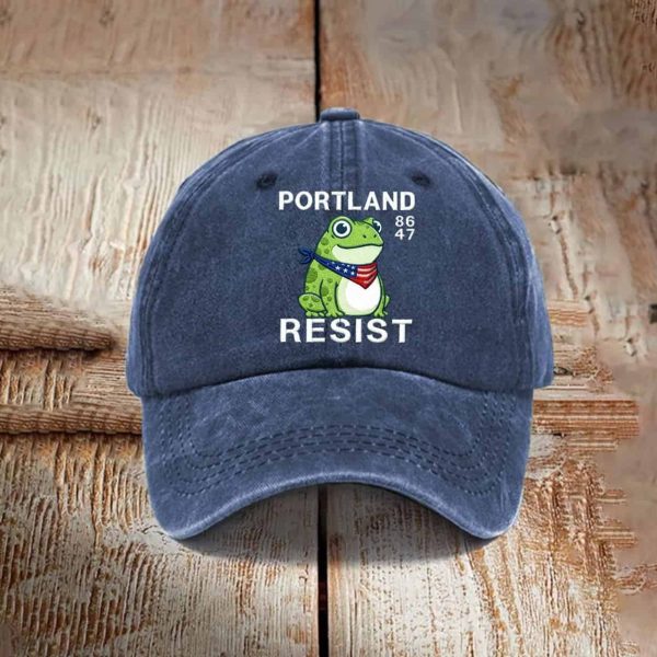 Resist Portland Frog 8647 Hat 2