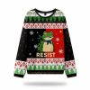 Resist Portland Frog Ugly Christmas Sweater 2