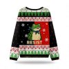 Resist Portland Frog Ugly Christmas Sweater 3