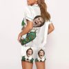Retro Christmas Movie Character Elf Funny Pajama Set 3
