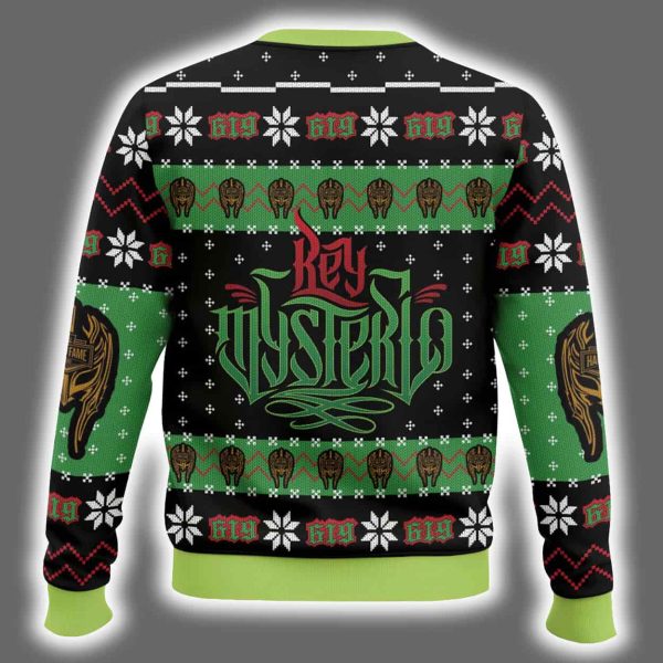 Rey Mysterio The Master Of The 619 Ugly Christmas Sweater 3