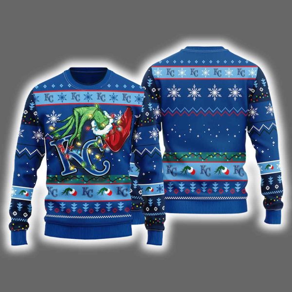 Royals Grnch Hand Ugly Christmas Sweater