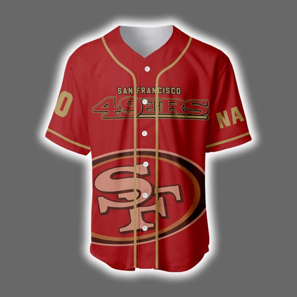 SF 49ers Family Faith Football Personalized Jersey 2
