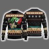 Saints Grnch Hand Ugly Christmas Sweater