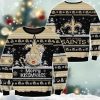 Saints Merry Kissmyass Santa Claus Ugly Christmas Sweater 2