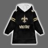 Saints Who Dat Kamara 41 Unisex Blanket Hoodie 2