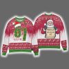 Santa Naughty List Kids Who Say 67 Ugly Christmas Sweater 3