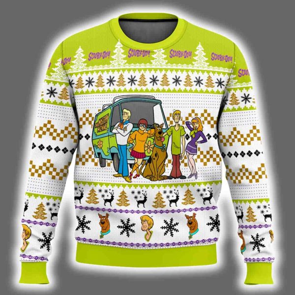 Scooby Doo And Friends Ugly Christmas Sweater 2
