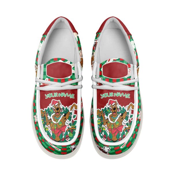 Scooby-doo x Christmas Personalized Hey Dude Shoes