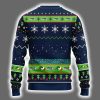 Seahawks Grnch Hand Ugly Christmas Sweater 3