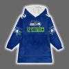Seahawks North 12 Fan Blanket Hoodie 2