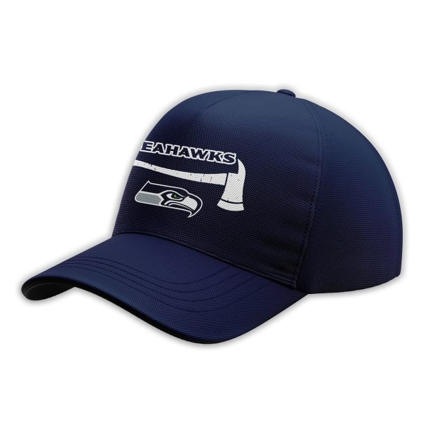 Seahawks x Firefighter Appreciation Day 2025 Hoodie Joggers Cap 3