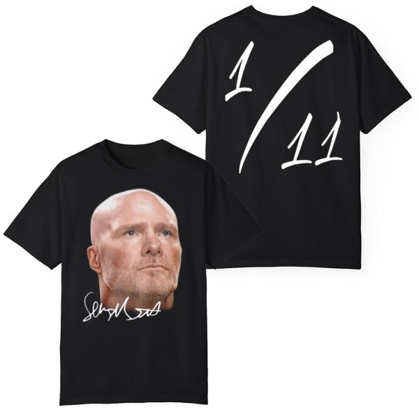 Sean McDermott Coach Bills Big Head Signature 1/11 Two-Sided Shirt