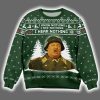 Sergeant Schultz I Know Nothing Christmas Ugly Sweater