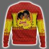 Sexual Chocolate Coming To America Ugly Christmas Sweater 3
