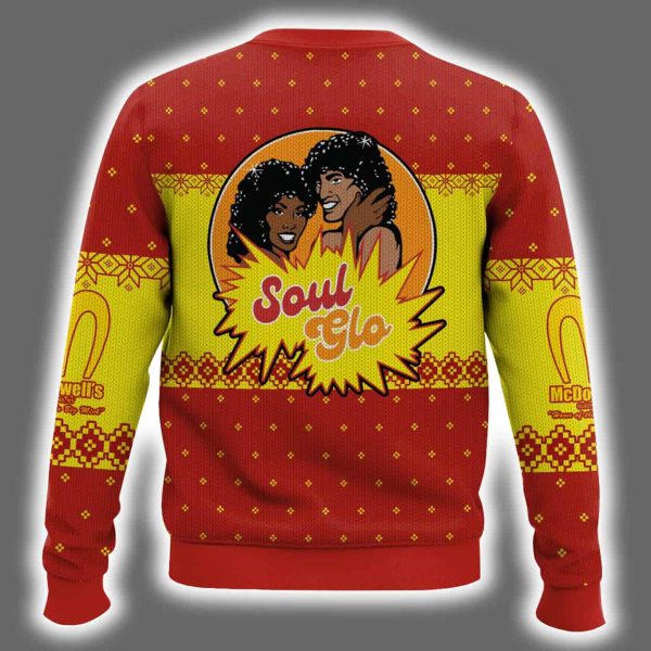 Sexual Chocolate Coming To America Ugly Christmas Sweater 3