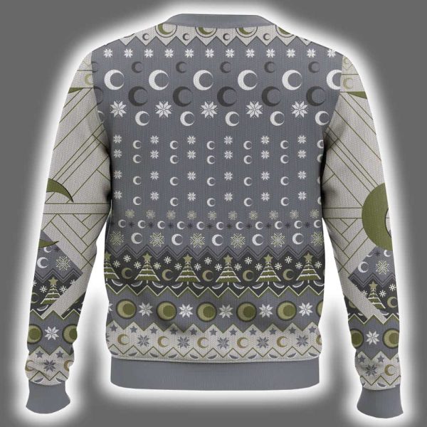 Silent Knight Marvel Moon Knight Ugly Christmas Sweater 3