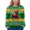 Six Million Dollar Man Better Stronger Faster Ugly Christmas Sweater 3