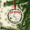 Six Seven 67 2025 Christmas Pattern Ceramic Ornament 2