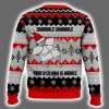 Skidaddle Skidoodle Your Dck Now Is A Noodle Meme Ugly Christmas Sweater 3