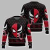 Spider Man x Venom Marvel Ugly Christmas Sweater