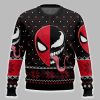 Spider Man x Venom Marvel Ugly Christmas Sweater1