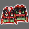 Sql Clause Is Coming To Town Christmas Cardigan